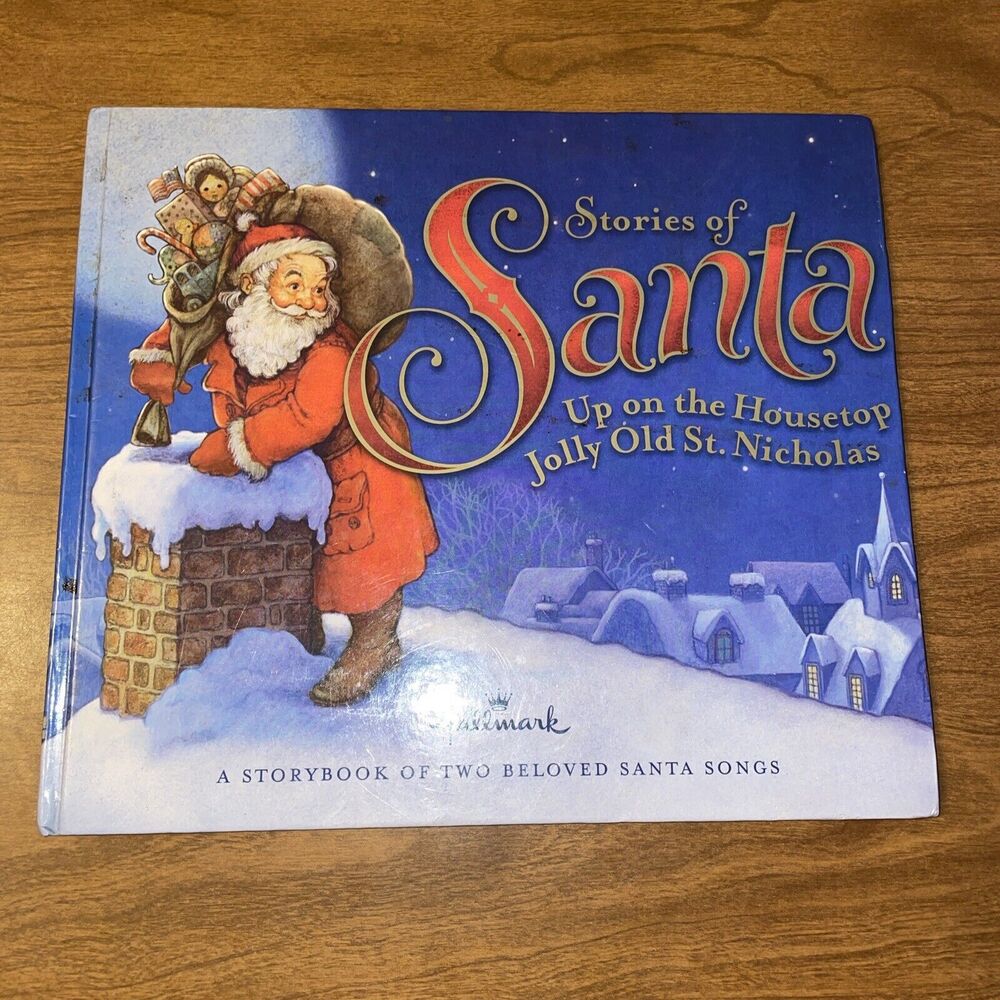 Stories of Santa A Family Keepsake Hardcover 2003 Christmas Book Storybook